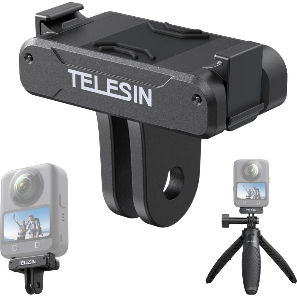 Telesin Dual Claw Mount Magnetic for DJI Osmo 360