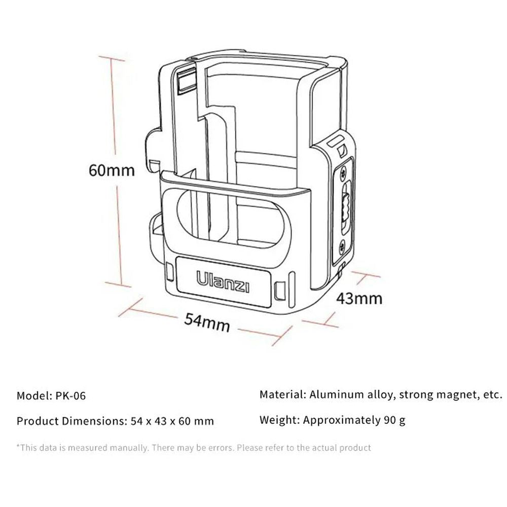 Ulanzi PK-06 Expansion Adapter for DJI Osmo Pocket 3
