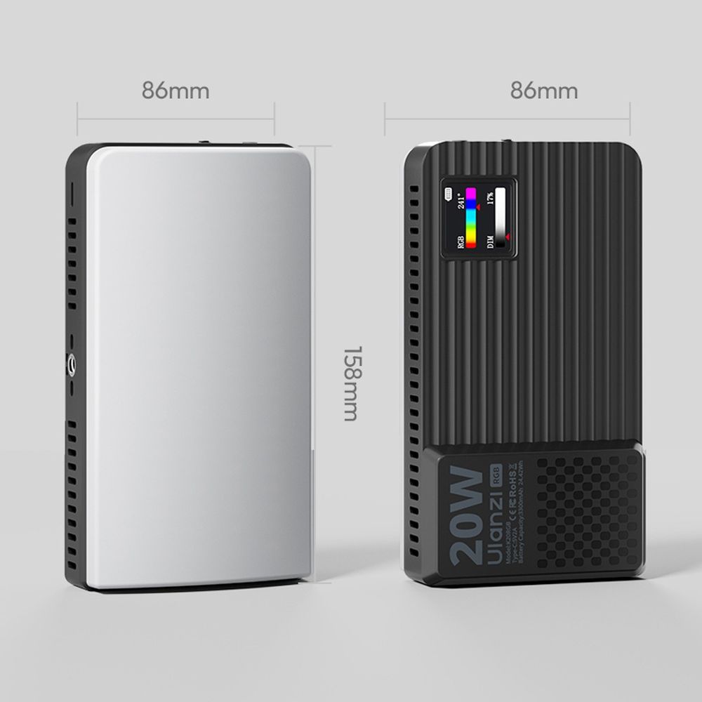Ulanzi K20 RGB 20W Panel Light