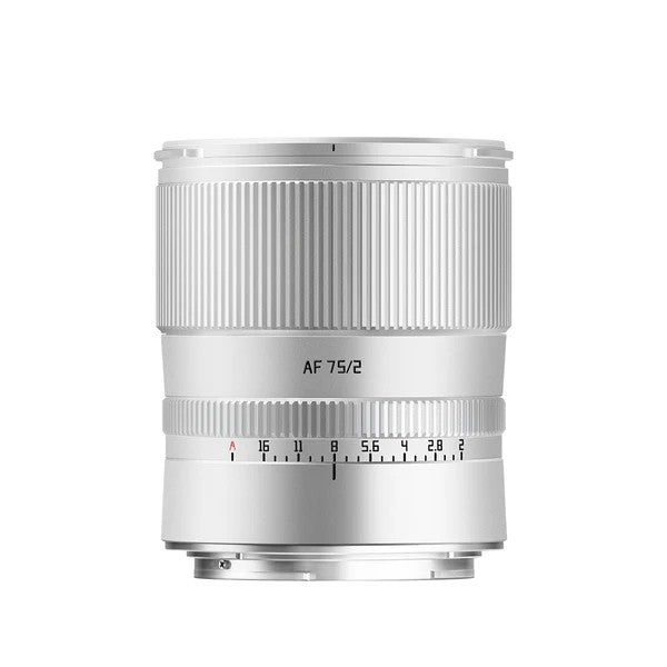TTArtisan AF-FF 75mm f/2.0 Nikon Z-mount Silver