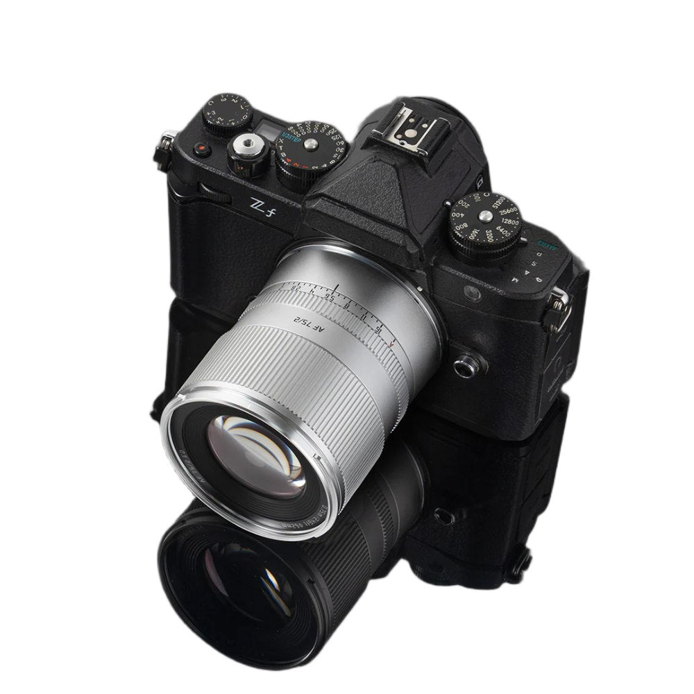 TTArtisan AF-FF 75mm f/2.0 Nikon Z-mount Silver