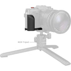 SmallRig 5663 L-Shaped Mount Plate with Silicone Handle for FUJIFILM X-T30 / X-T30 II / X-T30 III, Black