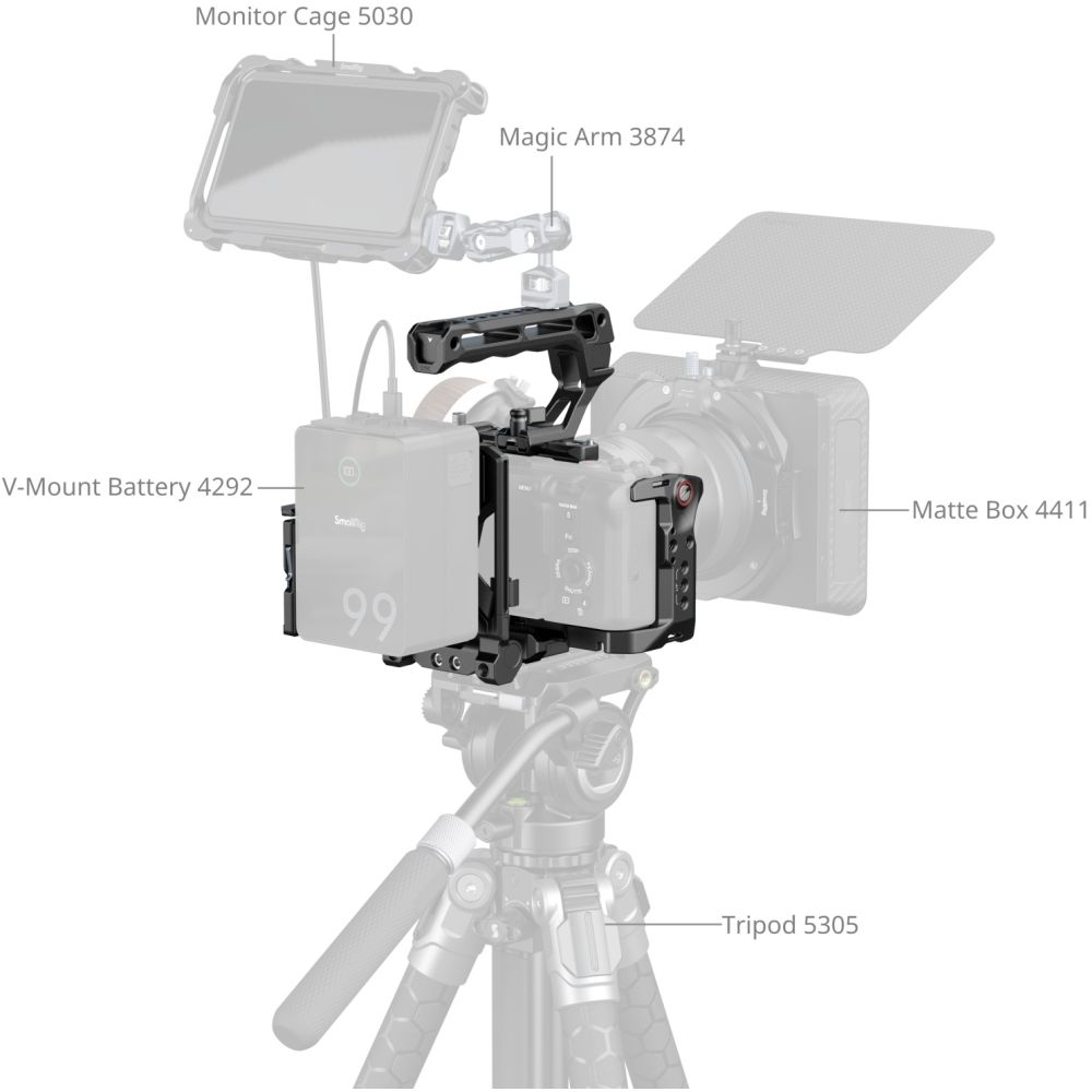 SmallRig 5823 Cage Kit for Sony FX3 / FX30