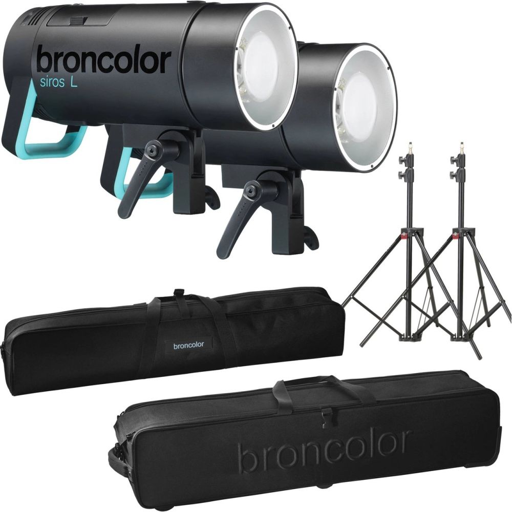 Broncolor Siros L Holiday Kit incl. 2 Siros 400 L WiFi / RFS 2