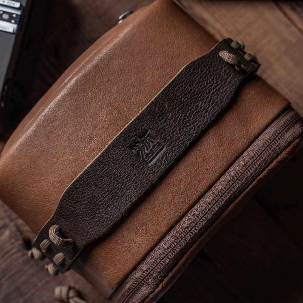 Wotancraft Portable Pouch size L, brown leather