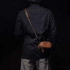 Wotancraft Portable Pouch size L, brown leather