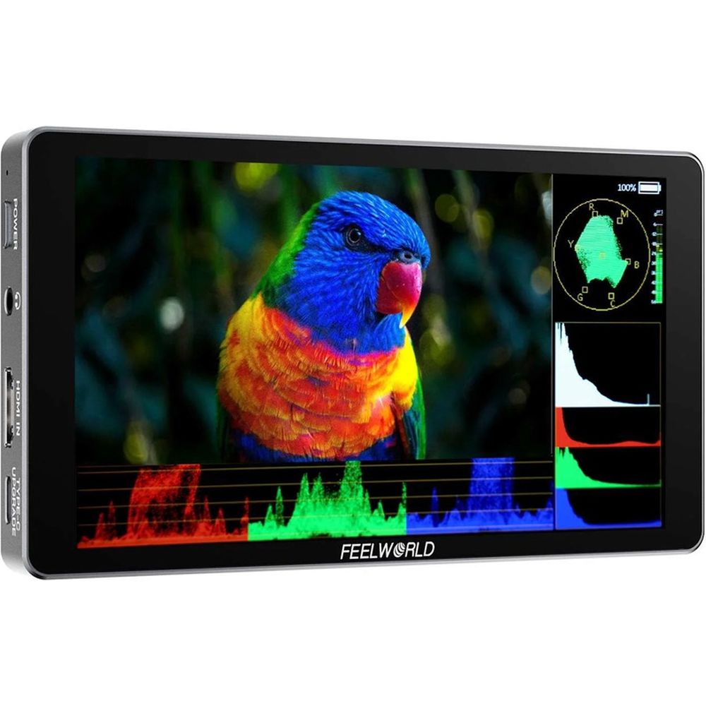 Feelworld P6XL 6" Monitor With Built in battery