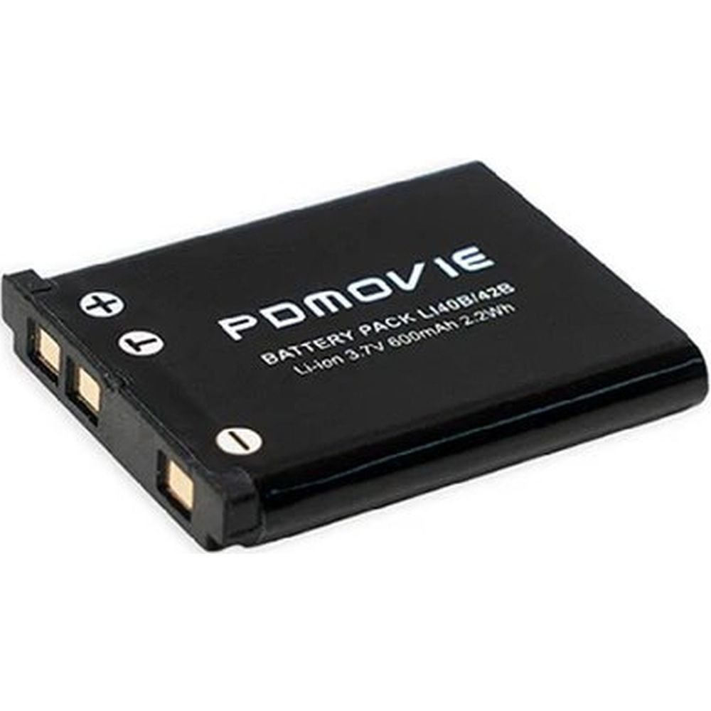 PDMovie Li42B Battery x 2 (3.7V 600mAh 2.2Wh)