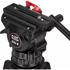 Camgear Elite 6 Carbon Fiber Tripod System w/ Ground Spreader + Bag