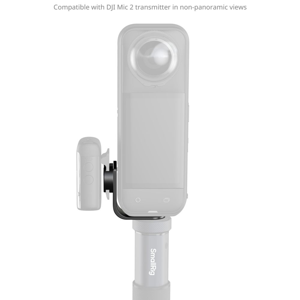 SmallRig 5825 Mount for Insta360 X4 / X5 with Cold Shoe Mount