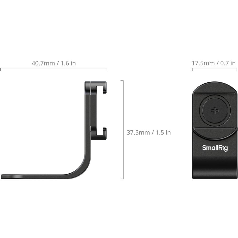 SmallRig 5825 Mount for Insta360 X4 / X5 with Cold Shoe Mount