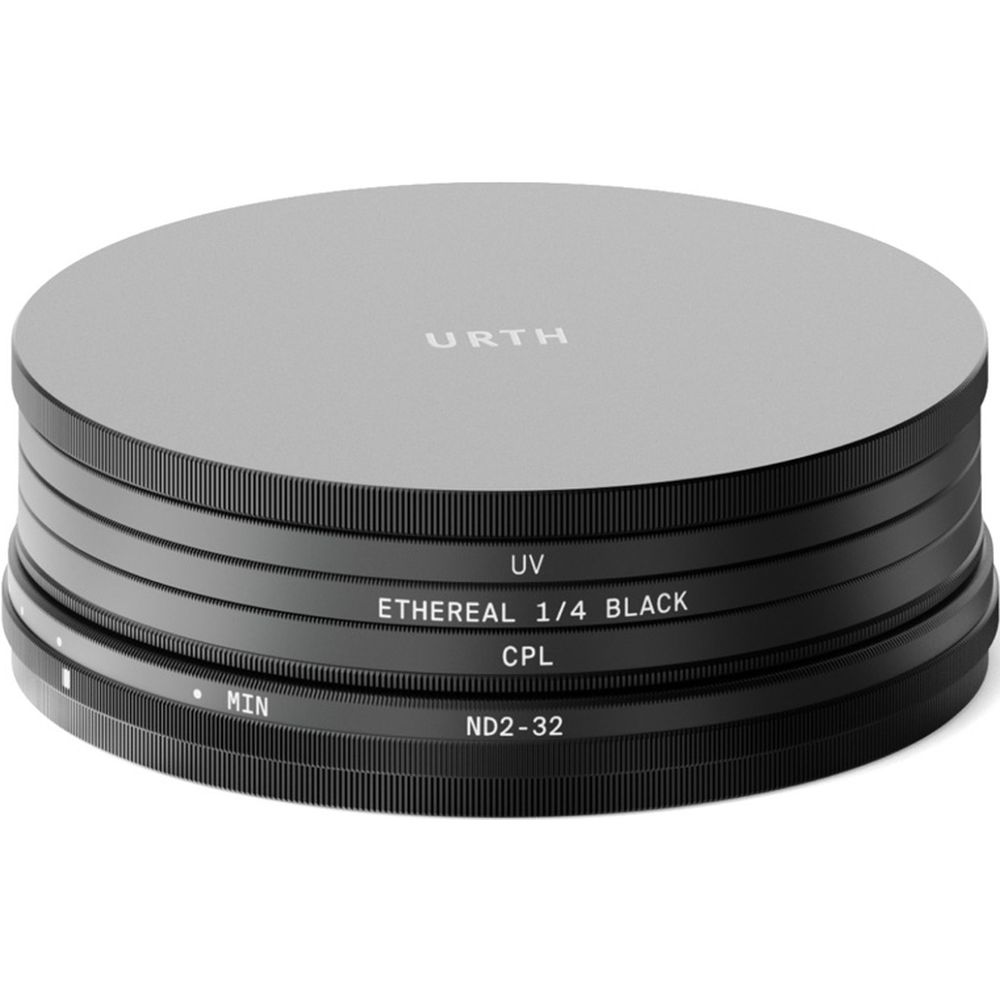 Urth 67mm Cinematic Filter Kit Plus+ (UV, CPL, ND32, Ethereal 1/4 Black Mist)