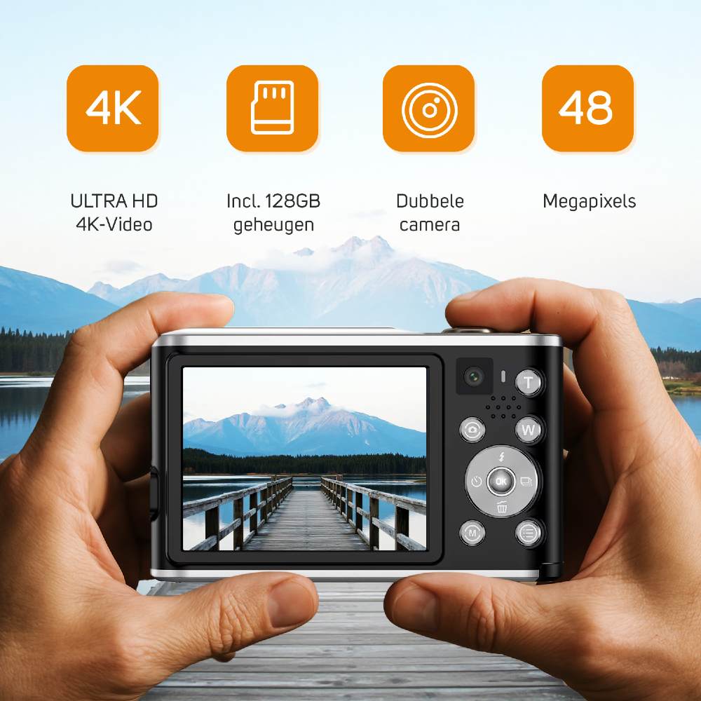 Pora&Co Digital camera 4k