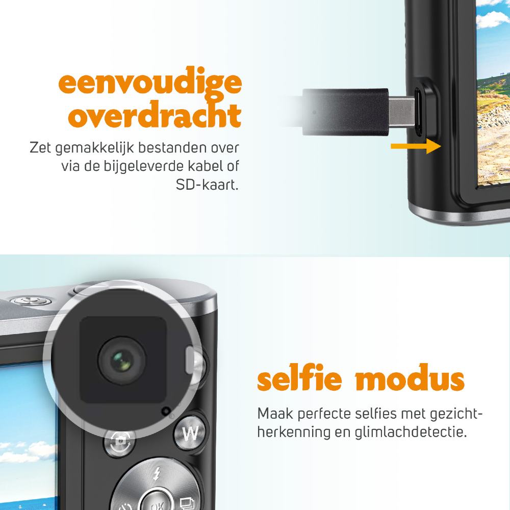 Pora&Co Digital camera 4k