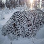 Buteo Photo Gear 3D Leafs Camouflage Net Snow 2.4x3 m