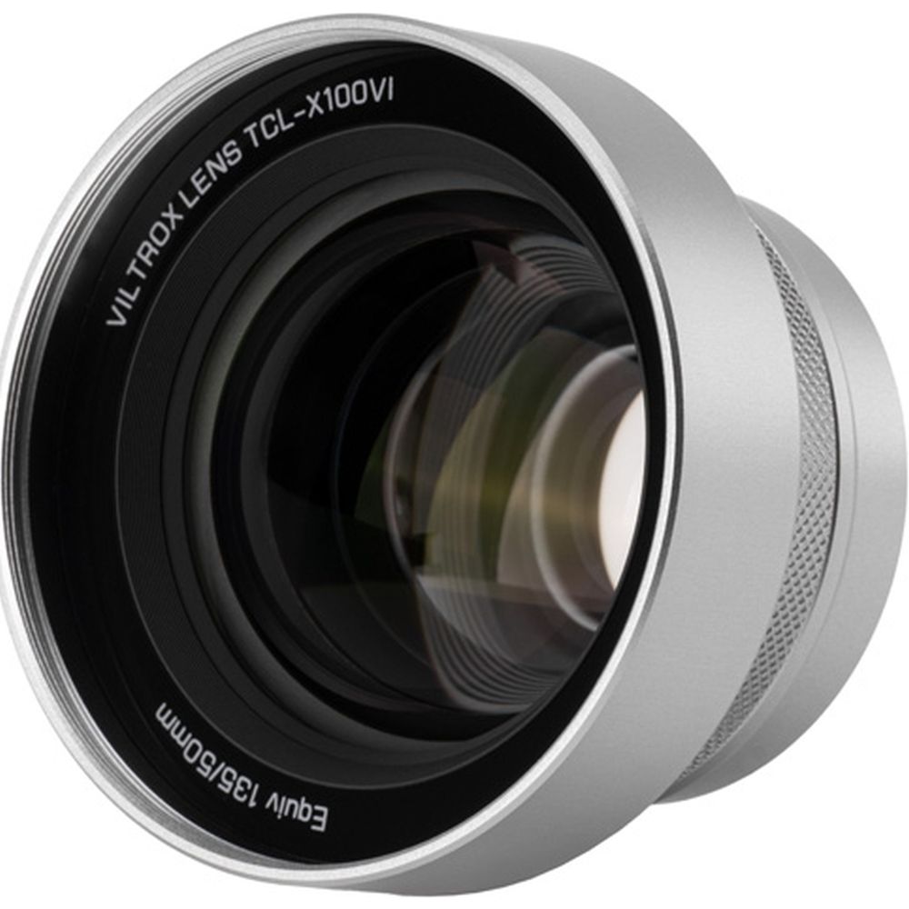 Viltrox TCL-X100VI tele conversion lens Fujifilm X100VI Silver