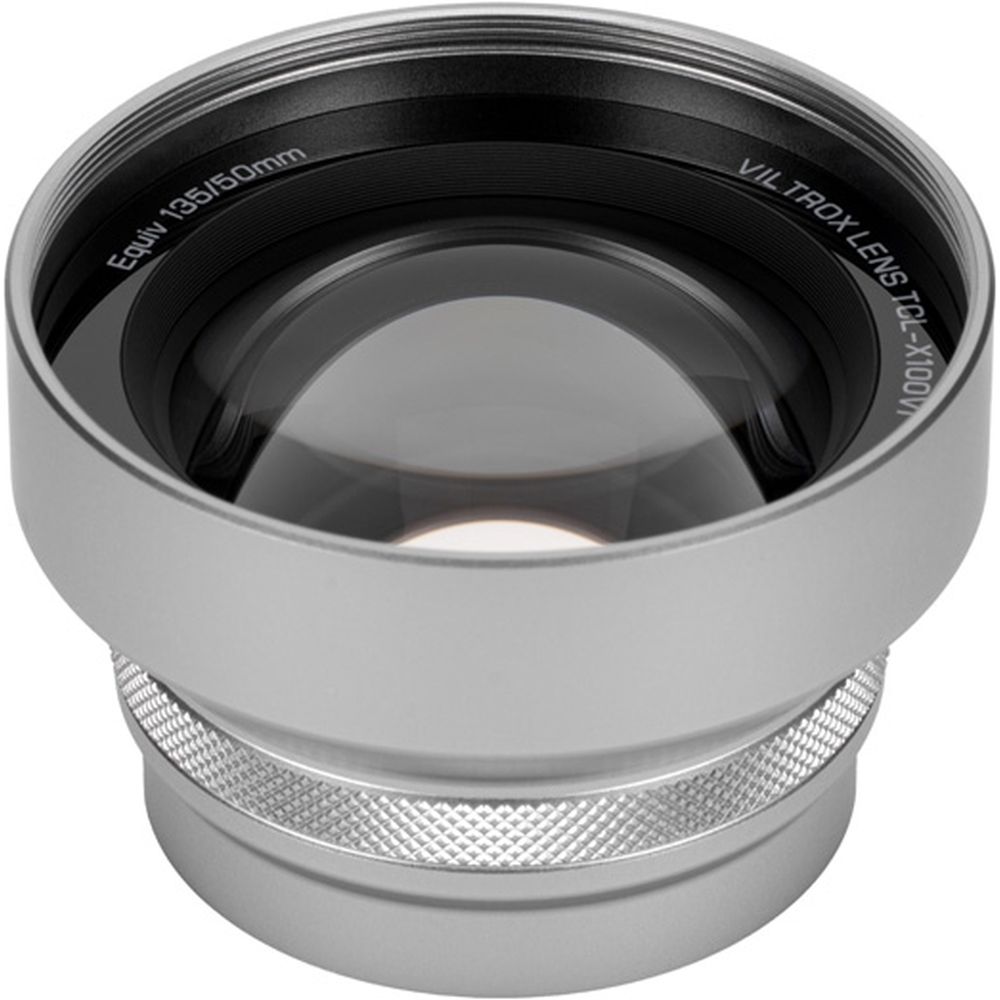 Viltrox TCL-X100VI tele conversion lens Fujifilm X100VI Silver