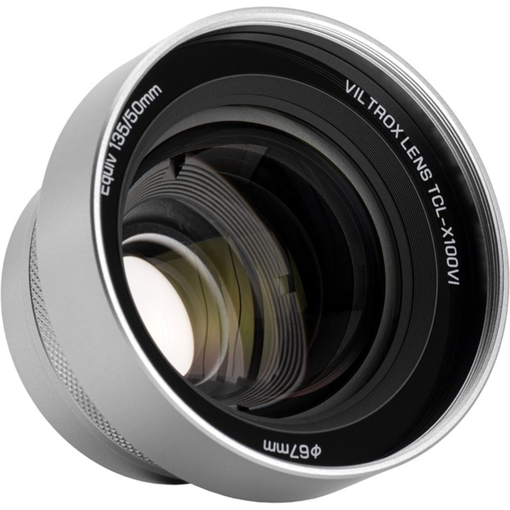 Viltrox TCL-X100VI tele conversion lens Fujifilm X100VI Silver