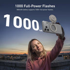 Telesin Magnetic Flash & Ring Light MagSafe - white