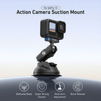 Telesin Quick-Release Suction Cup Mount for GoPro 13