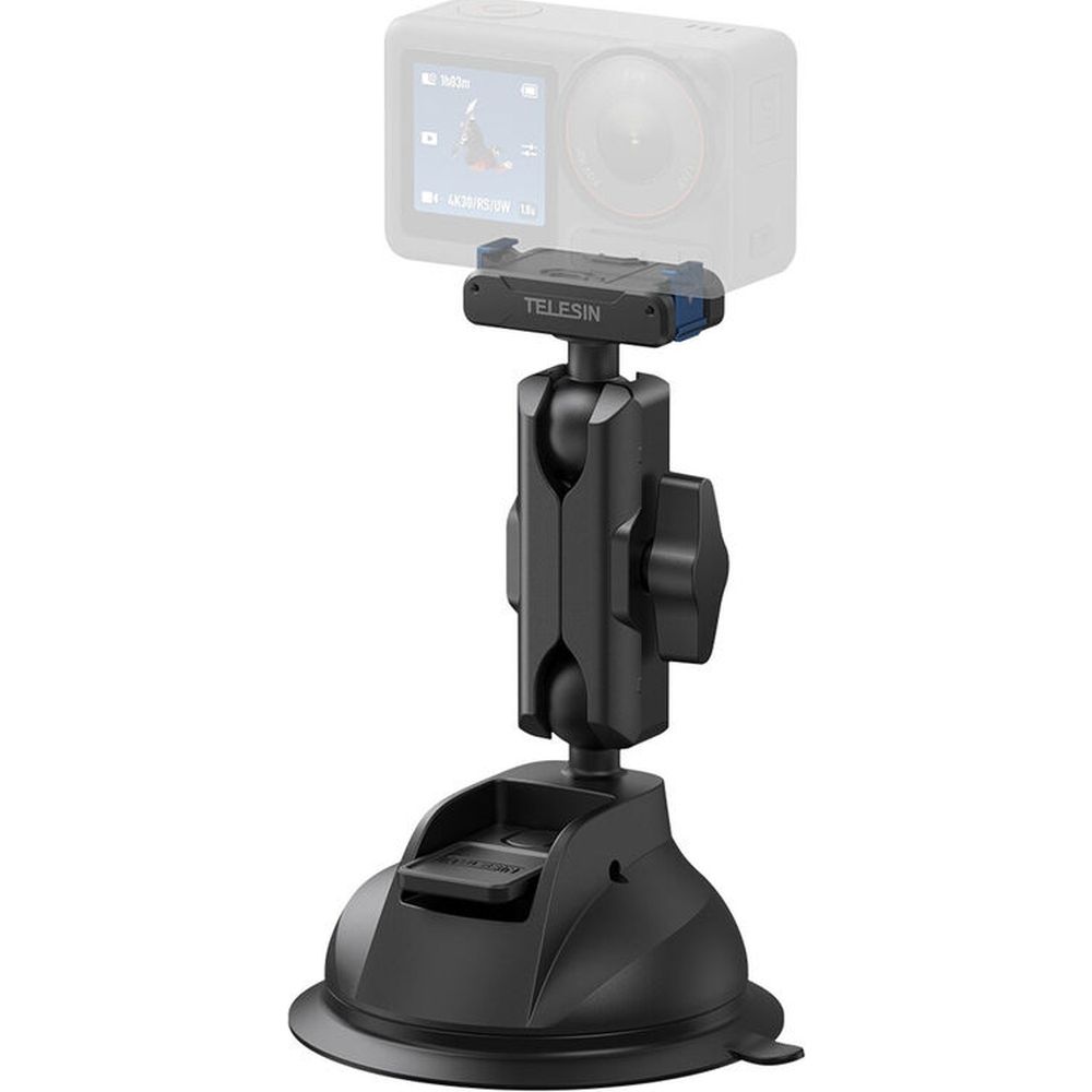 Telesin Quick-Release Suction Cup Mount for DJI Osmo Action