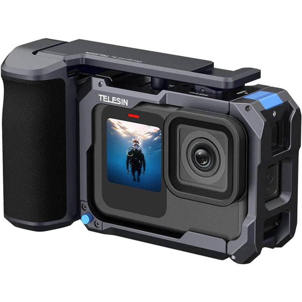 Telesin StreetGrip Kit for GoPro 9/10/11/12/13 with cage