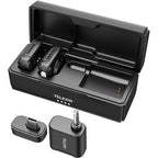 Telesin 2-in-1 Wireless Microphone Set with 2 Transmitters