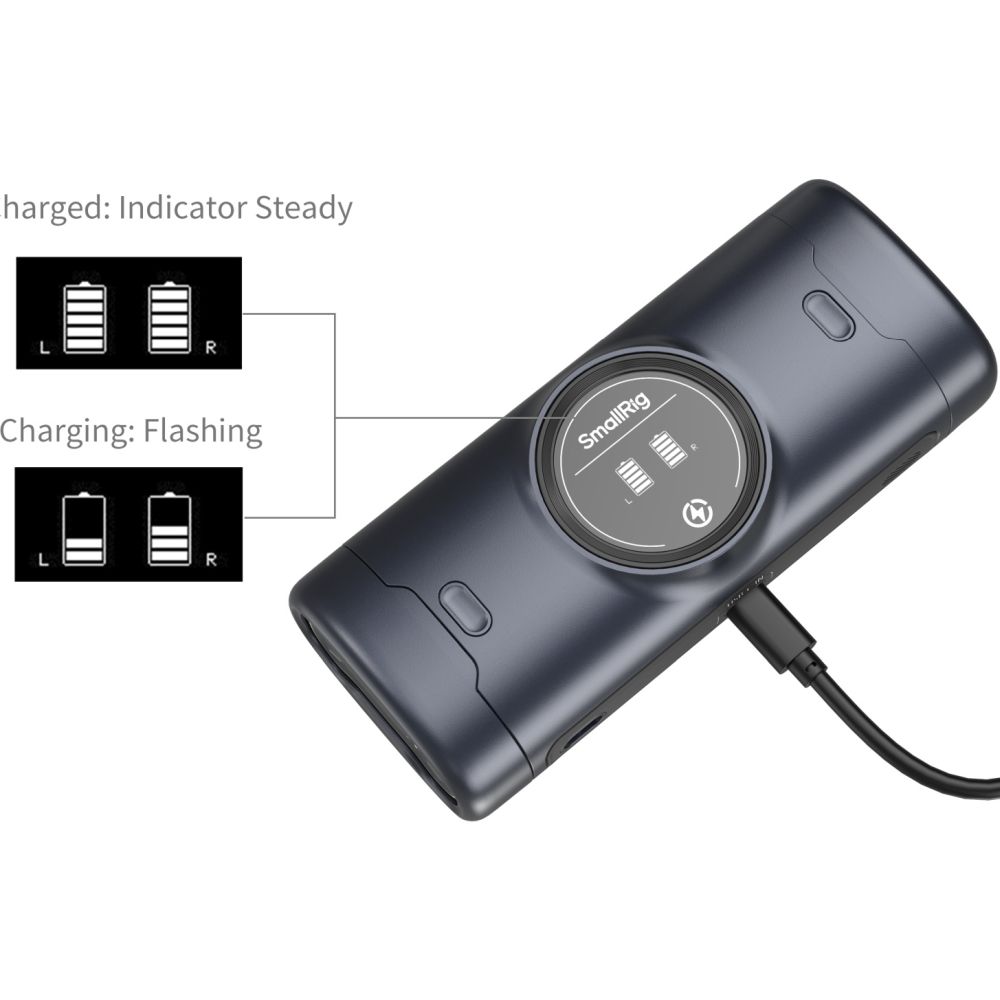 SmallRig 5105 Portable Charger Case for LP-E6P Camera Batteries