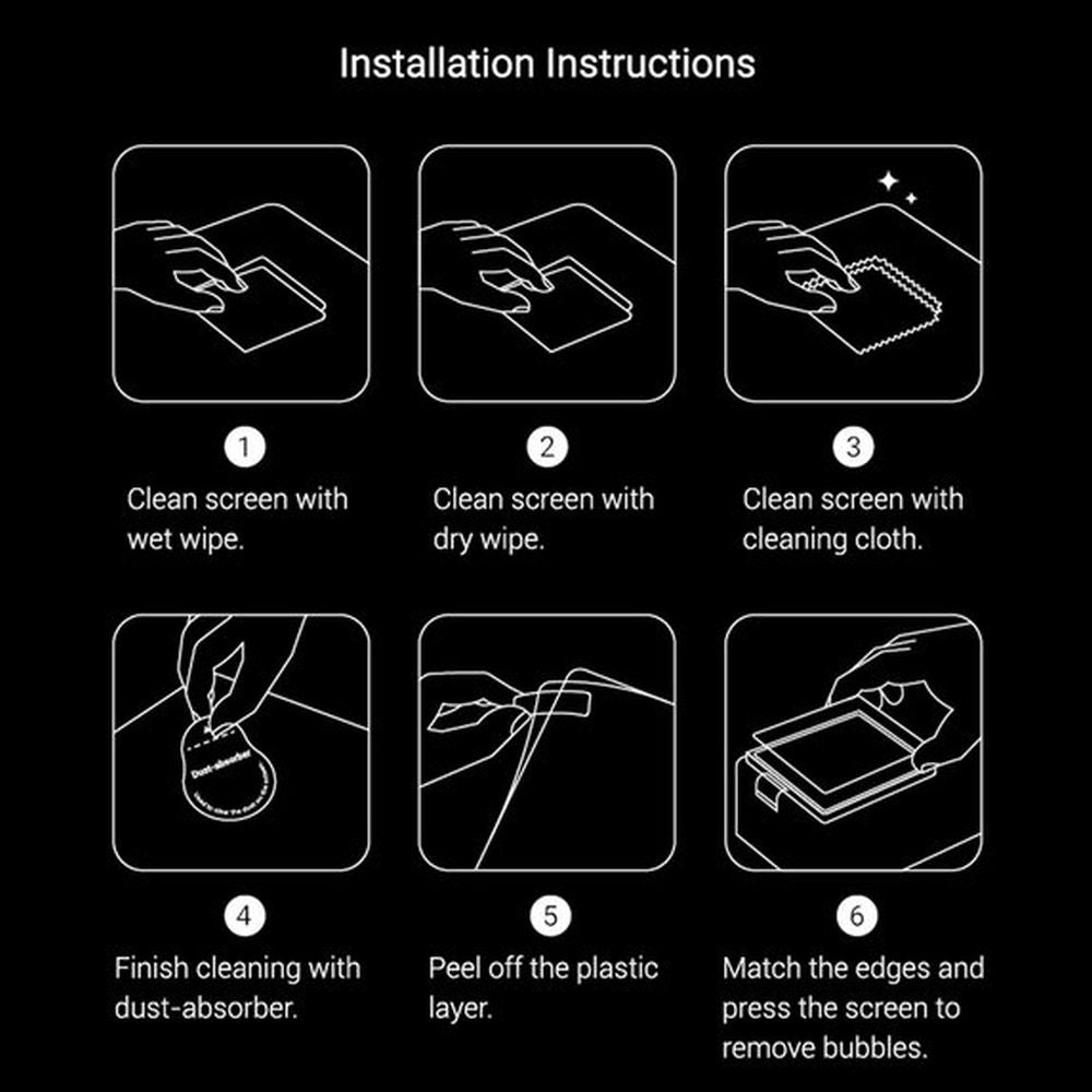 SmallRig 5803 Screen Protector for FUJIFILM X100VI / X100V / X-E4 / X-T4 / X-T5 / RICOH GR IV