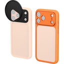 SmallRig 5795 FilMov Lightweight Photography Bumper Case for iPhone 17 Pro Max, Orange