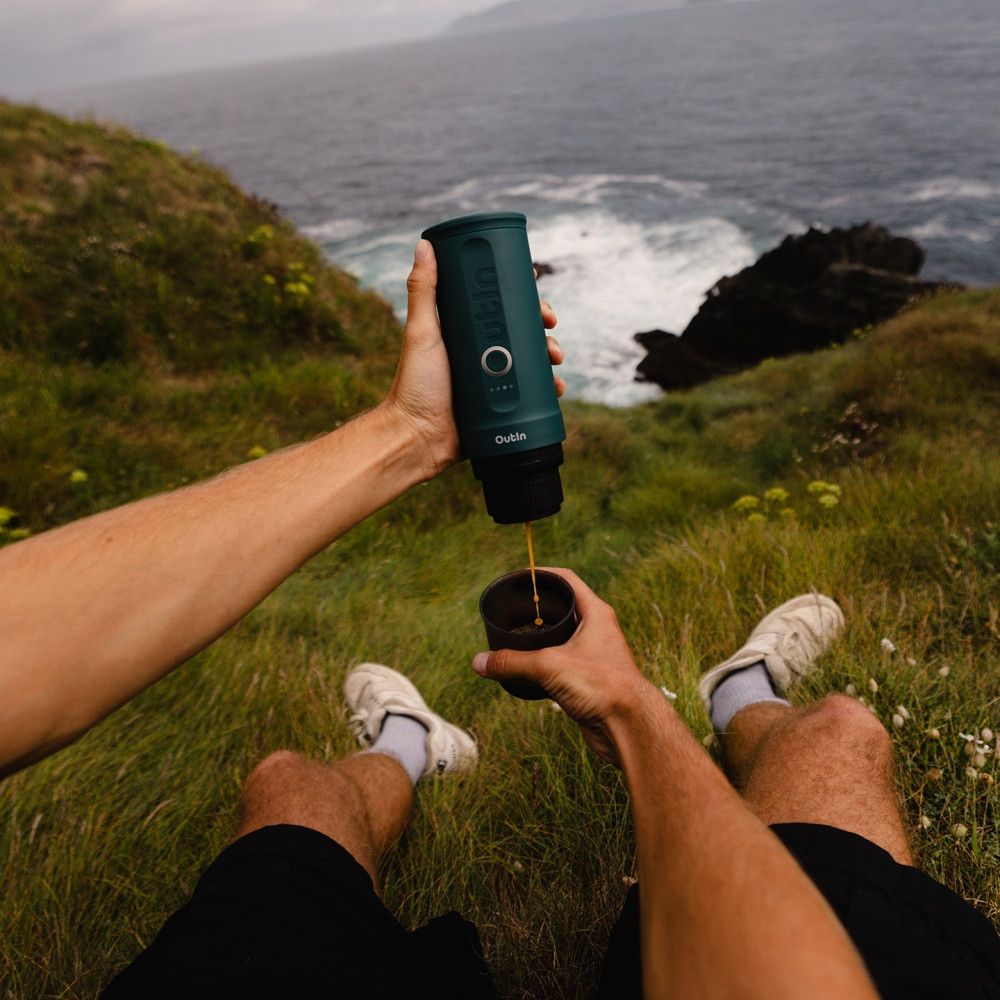 OutIn Nano Portable Electric Espresso Machine – Teal