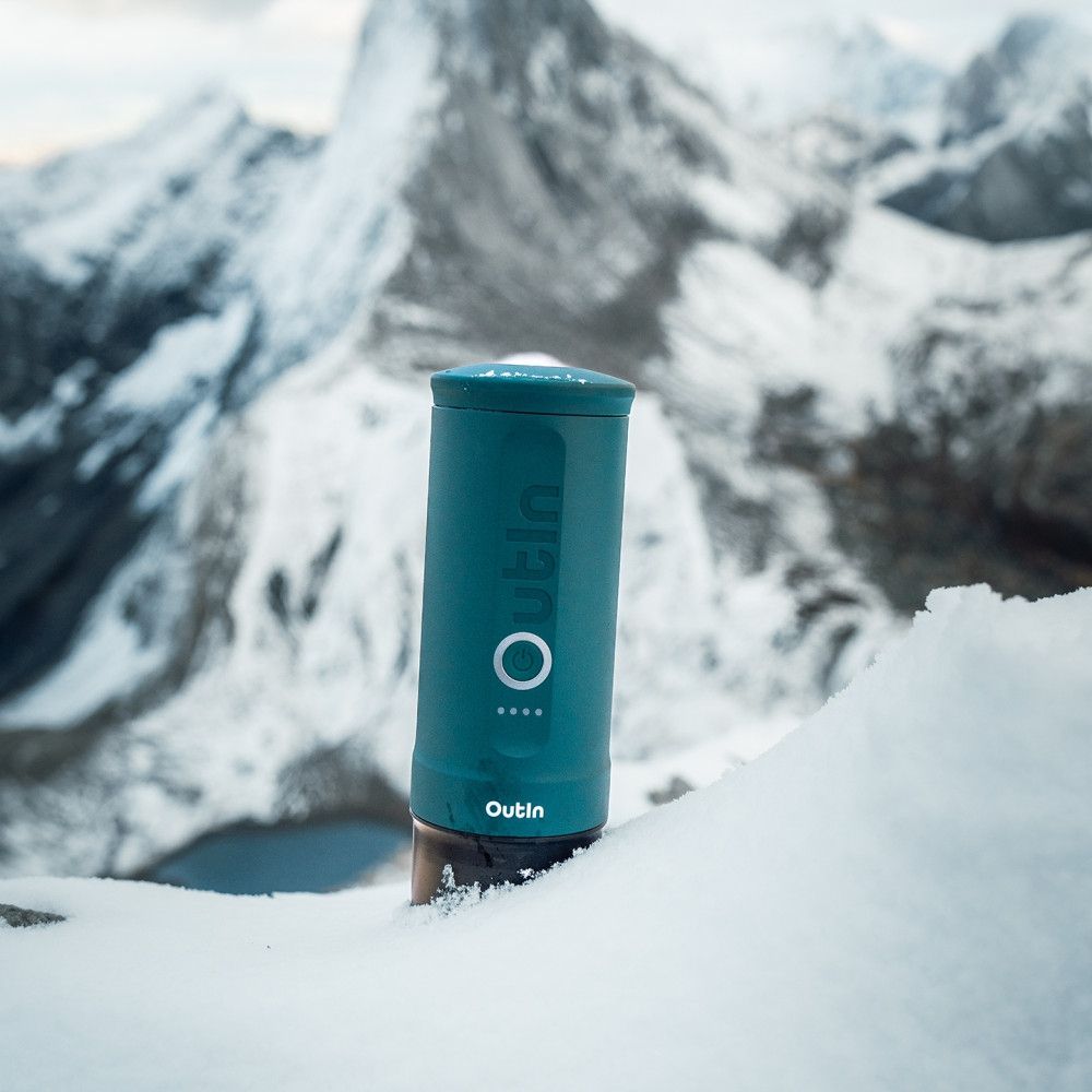 OutIn Nano Portable Electric Espresso Machine – Teal
