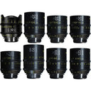 DZOFILM Vespid 8 Lens kit (16-25-35-50-75-100-125-90) PL & EF (feet scale)