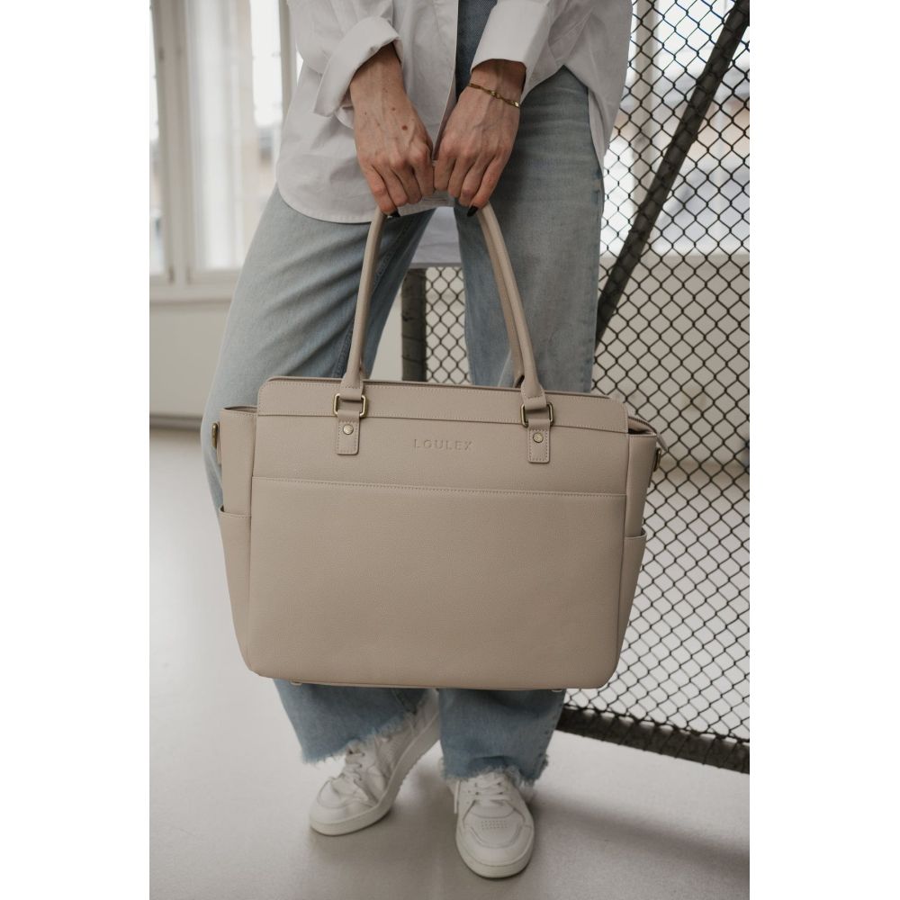 Loulex Handbag beige