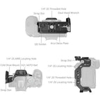 SmallRig 5953 "HawkLock" Quick Release Half Cage for Canon EOS R6 Mark III / R6 Mark II / R5 Mark II