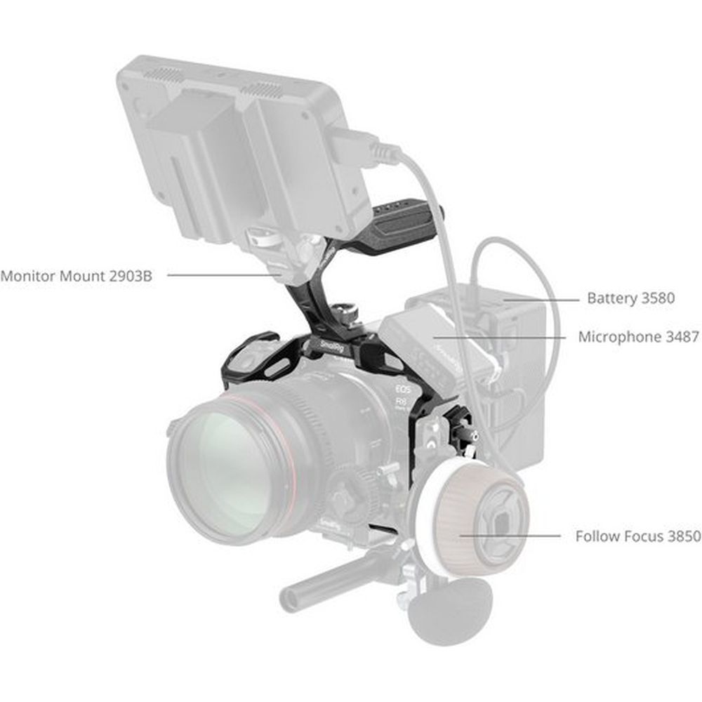 SmallRig 5960 "Black Mamba" Cage Kit for Canon EOS R6 Mark III / R6 Mark II