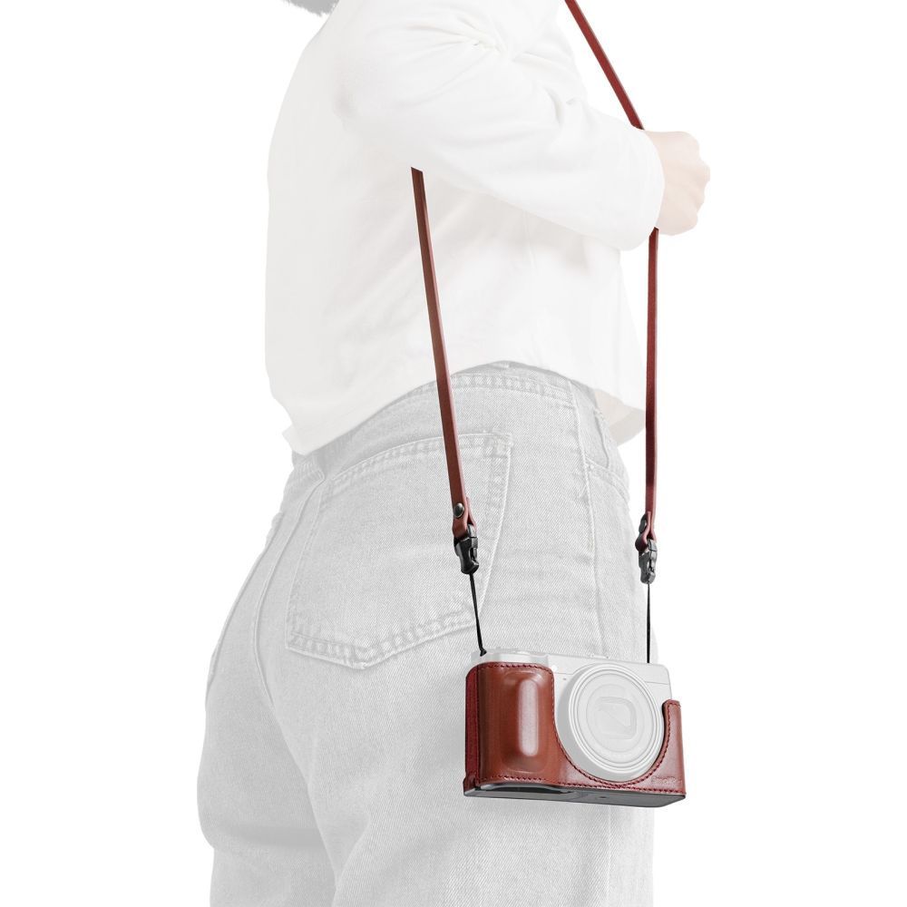 SmallRig 5687 Quick Release Shoulder Strap for Ricoh GR Series, Red