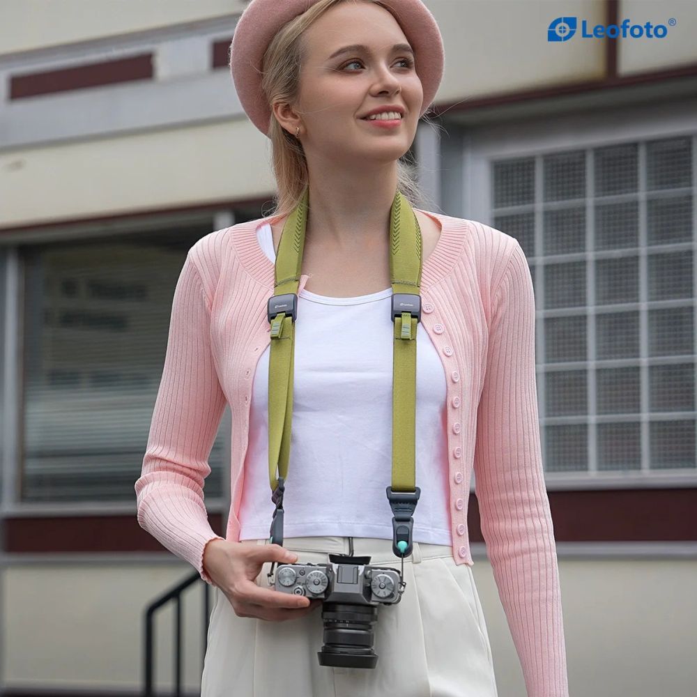 Leofoto Camera strap green
