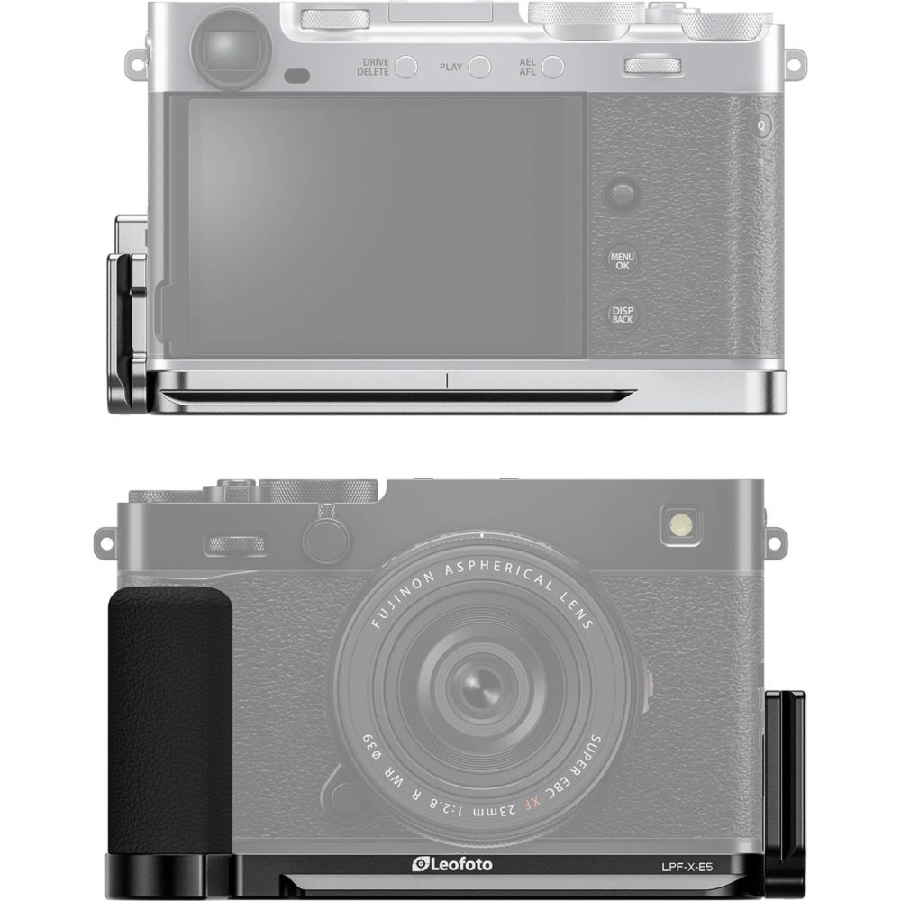 Leofoto L bracket for Fujifilm X-E5 black