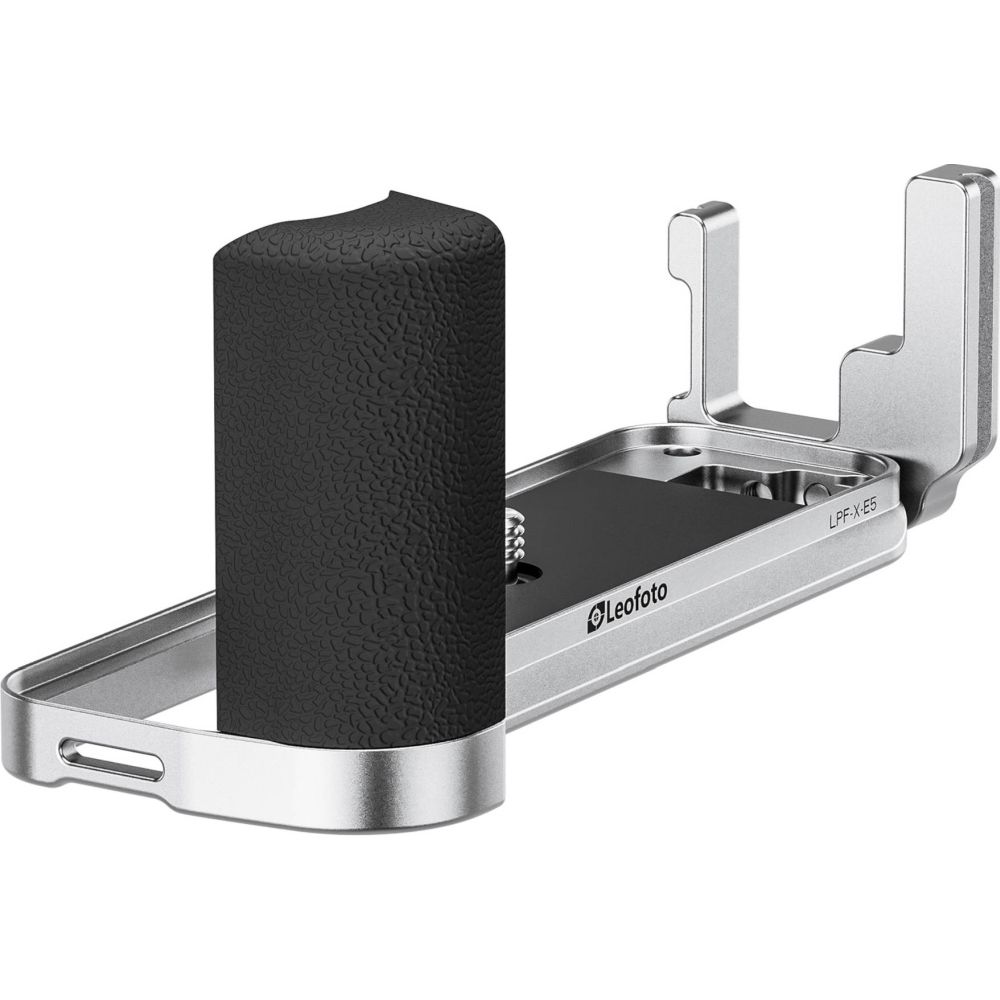 Leofoto L bracket for Fujifilm X-E5 silver