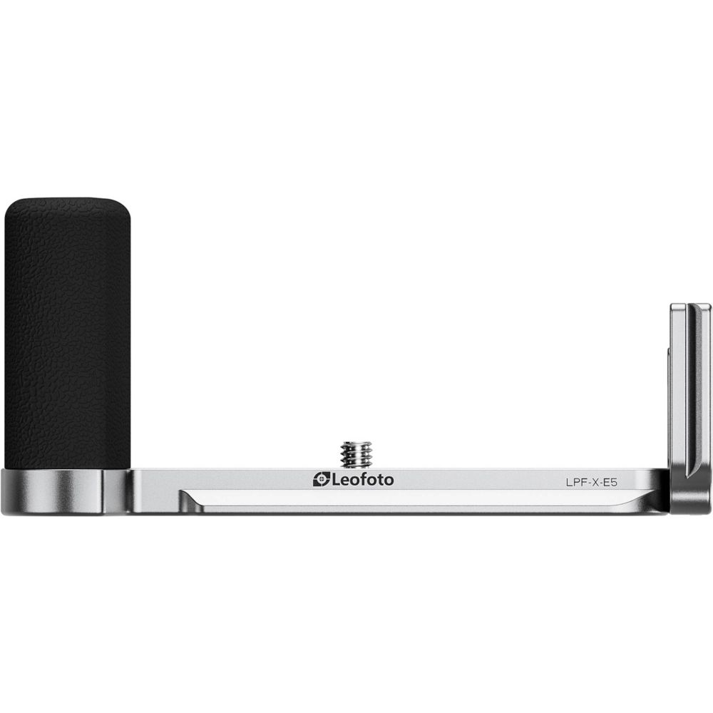Leofoto L bracket for Fujifilm X-E5 silver