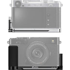 Leofoto L bracket for Fujifilm X-E5 silver