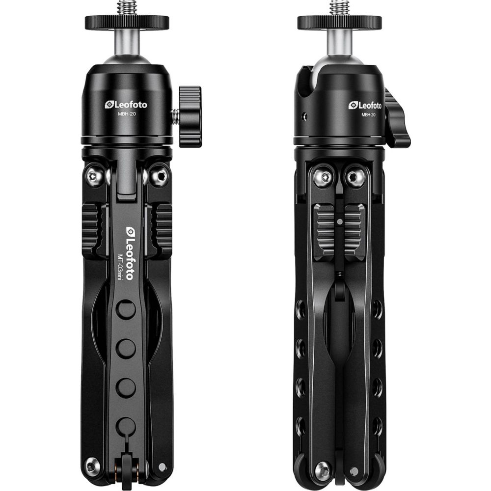 Leofoto MT-03mini table tripod + MBH-20 ballhead (black)
