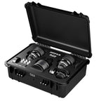 DZOFilm Pavo 2x anamorphic 3-lens kit 65mm/180mm T2.8, 135mm T2.5 - Neutral Coating - PL&EF mount (meter)