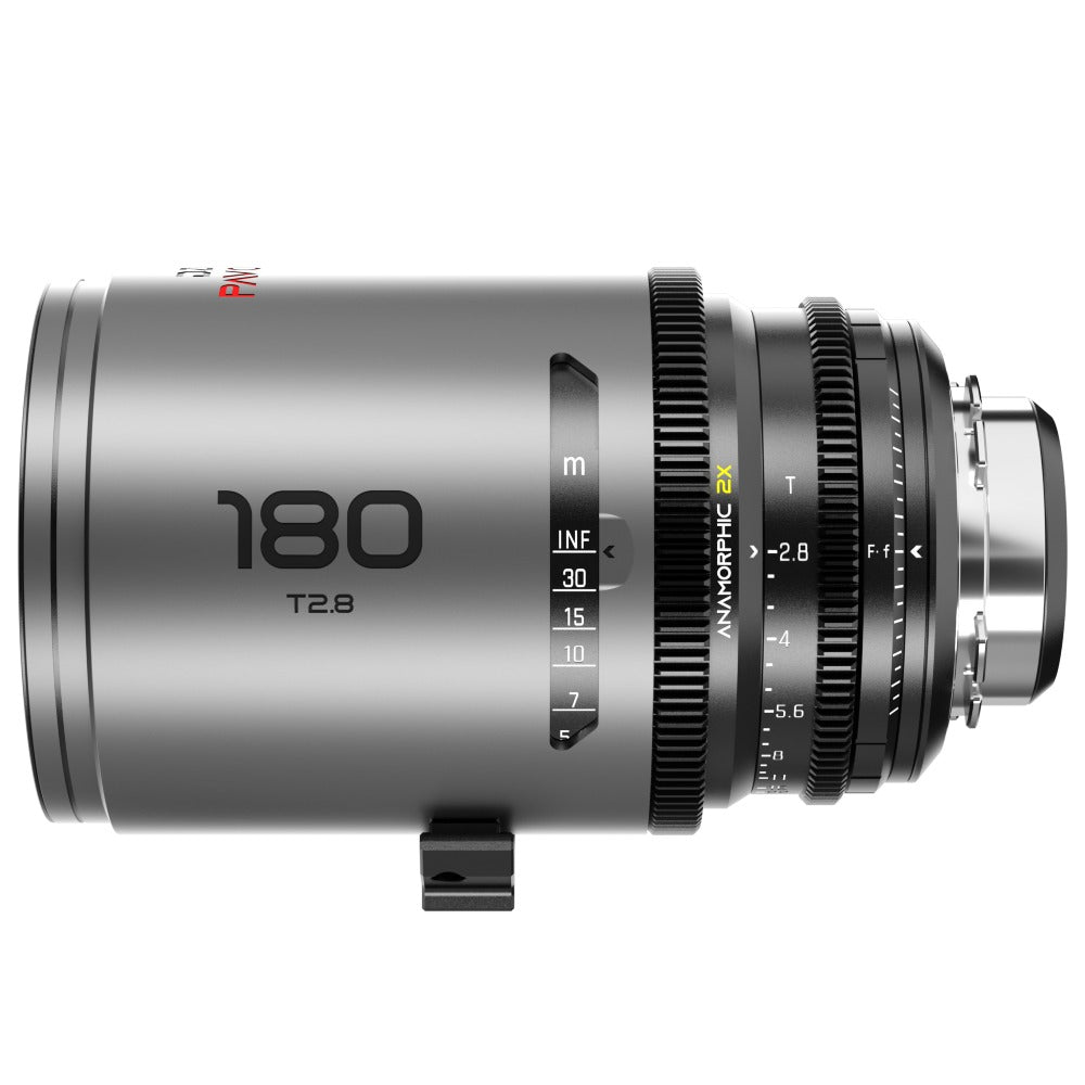 DZOFilm Pavo 2x anamorphic Prime 180mm T2.8 - Neutral Coating - PL&EF mount (meter)