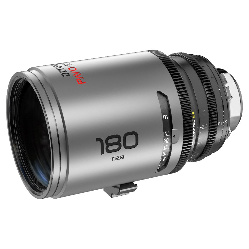 DZOFilm Pavo 2x anamorphic Prime 180mm T2.8 - Neutral Coating - PL&EF mount (meter)