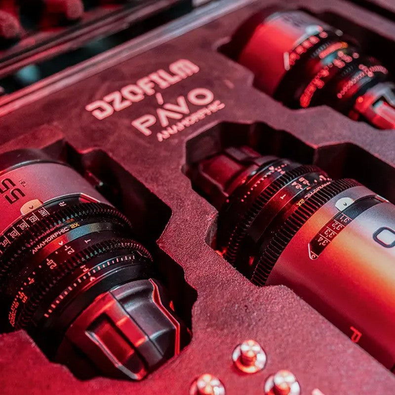 DZOFilm Hard Case for 3pc Pavo Anamorphic Lenses