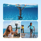 Telesin Underwater Selfie Stick Tripod with Remote for GoPro