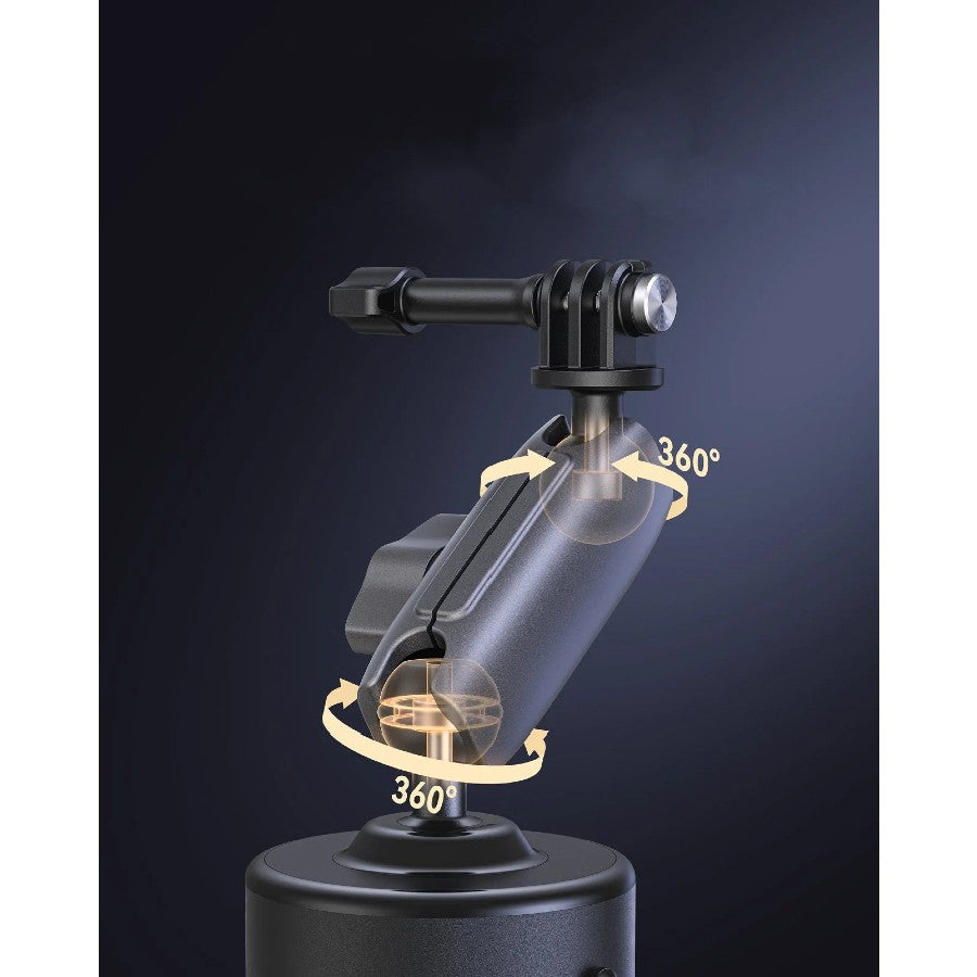 Telesin Electric Suction Cup Mount with Arm and GoPro Mount