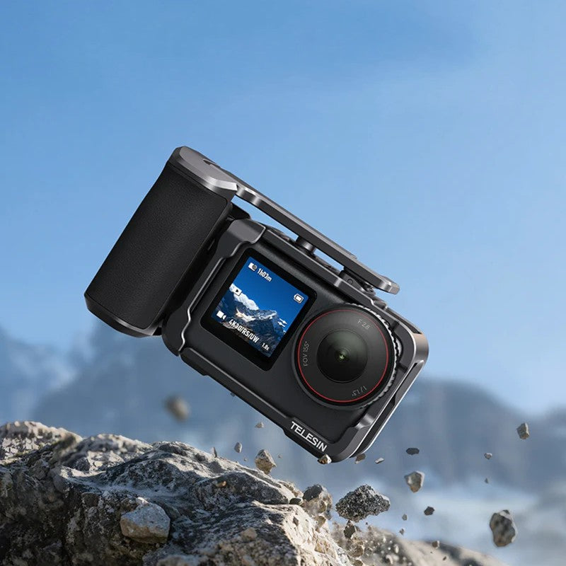 Telesin StreetGrip Kit for DJI Osmo Action 6 with cage